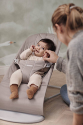 BABYBJÖRN - BOUNCER BLISS Woven, Petal quilt,  Sand Grey