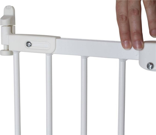 Baby Dan Safety Gate FlexiFit, metal, white