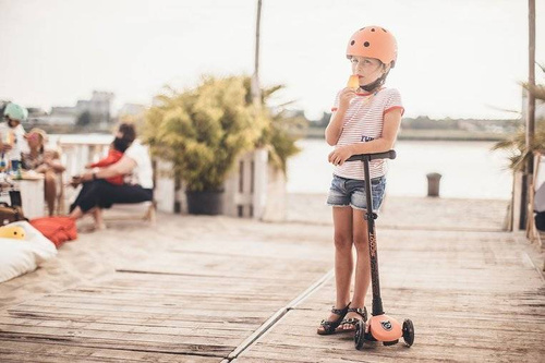 SCOOTANDRIDE - S-M helmet for children 3+ Peach