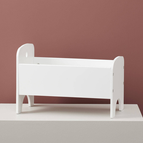 Kid's Concept - Dollbed white with bedset KID'S HUB