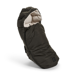 ELODIE DETAILS - Luxe Wool & Down Stroller Footmuff, Black