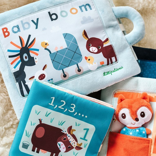 LILLIPUTIENS - Soft book for learning to count 1, 2, 3 ... 18 m +