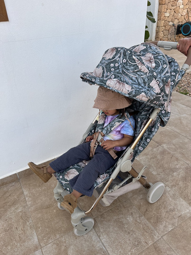 Elodie Details - MONDO stroller - Pimpernel + Carry Cot - Moonshell SET