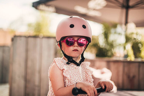 SCOOTANDRIDE - S-M helmet for children 3+ Rose