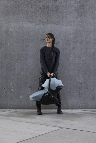 Thule - Maple - infant car seat boot cover - Mid Blue