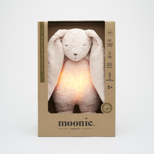 MOONIE 2.0 - Bunny with light and sound, rose