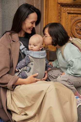 BABYBJORN - Baby Carrier Harmony 3D Mesh, Grey beige