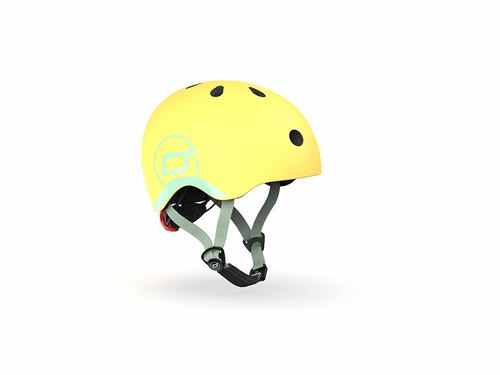 SCOOTANDRIDE - XXS-S helmet for children 1-5 years Lemon