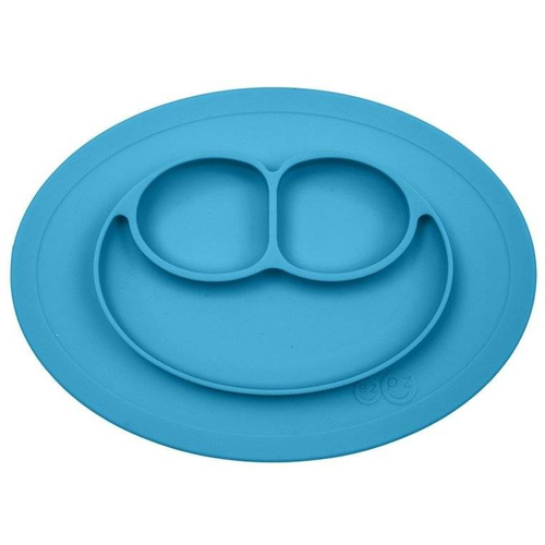 EZPZ - Silicone plate with washer small 2in1 Mini Mat blue