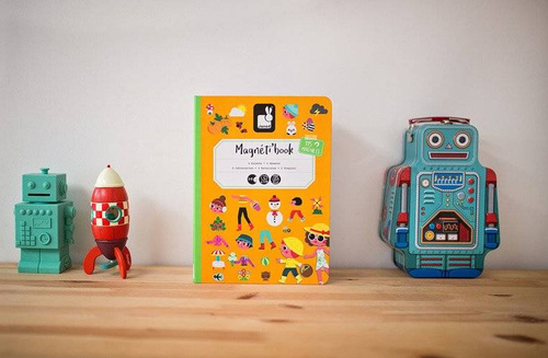 Janod - Magnetic puzzle 4 seasons Magnetibook collection 2018