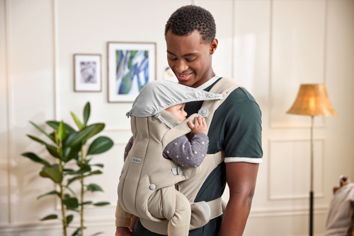 BABYBJORN - Baby Carrier HOLD, WOVEN, Sand Grey