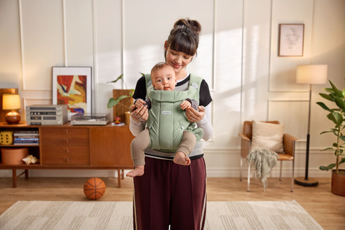BABYBJORN - Baby Carrier HOLD, WOVEN, Light Green