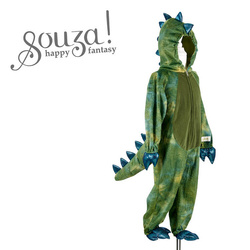 Souza! - Kostium kombinezon kigurumi zielony dinozaur Tyranozaur 5-6 lat