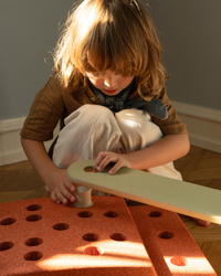 MODU - 2x Beams, Burnt Orange / Dusty Green