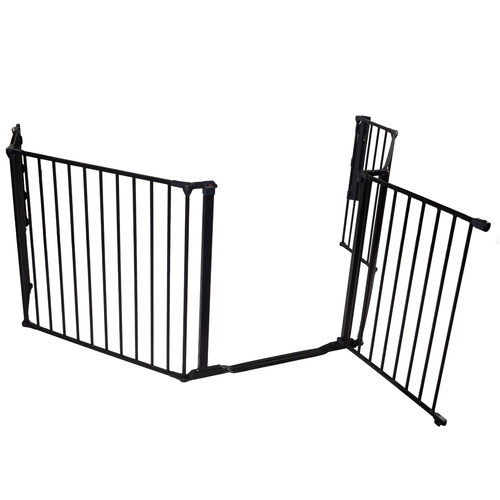 BabyDan - Flex StepFree XL safety gate, black