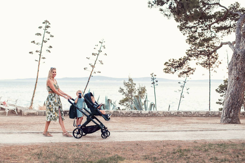 iCandy Peach 7 Pushchair and Carrycot Black - Complete Bundle