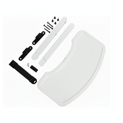 BabyDan - DanChair feeding chair + DanTray tray SET, white