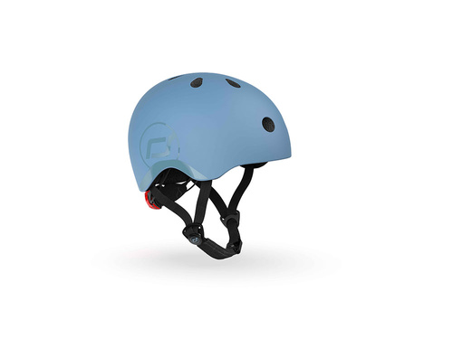 SCOOTANDRIDE - S-M helmet for children 3+ Steel