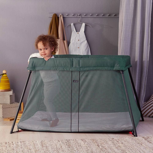BABYBJÖRN - Travel Crib Light, Dark green