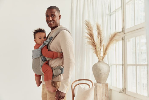 BABYBJORN - Baby Carrier Harmony 3D Mesh, Grey beige