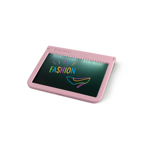 Kidywolf – illuminated fashion drawing learning tablet KIDYDRAW-PRO Fashion, pink