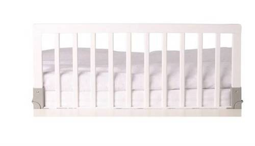 BabyDan - Wooden Bed Guard, White