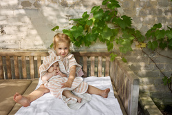 Elodie Details - Hooded Towel - Candy Stripes