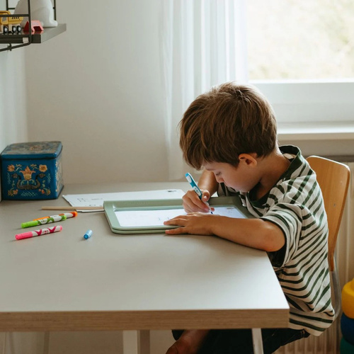 Kidywolf – illuminated writing and drawing learning tablet KIDYDRAW-PRO, green