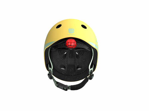 SCOOTANDRIDE - XXS-S helmet for children 1-5 years Lemon