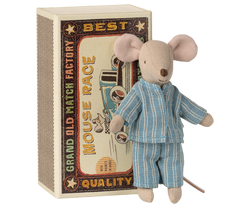 MAILEG - Big Brother Mouse in a Matchbox