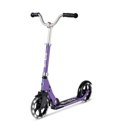 MICRO - two-wheeled scooter for children Cruiser LED, purple