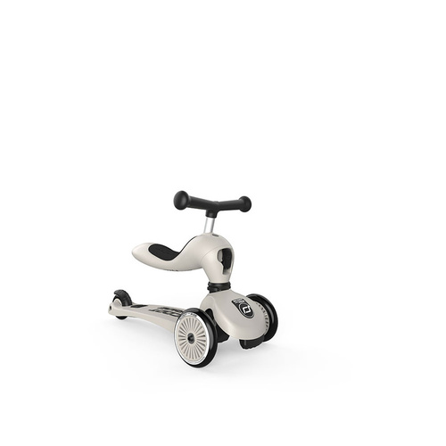 SCOOTANDRIDE - Highwaykick 2in1 Ride and scooter 1-5 years Ash