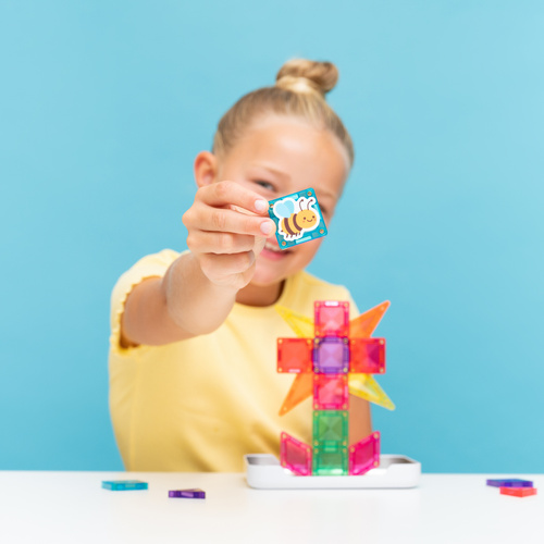 CONNETIX – Magnetic Tiles Travel Mini Pack – 32 pieces