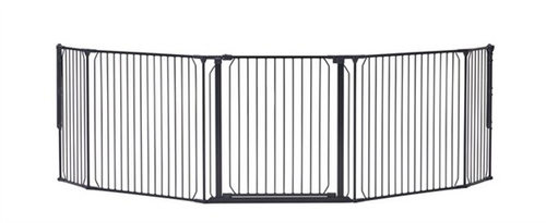 BabyDan - Carl Wide XX outdoor safety gate, black