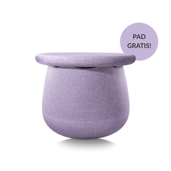 STAPELSTEIN - Dynamic small - active seat, light violet