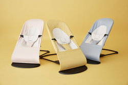 BABYBJÖRN - Bouncer Balance Soft Blue/Grey, Woven/Jersey