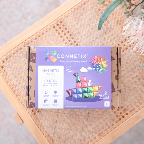 CONNETIX - Pastel Starter Pack 64 pc