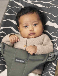 BABYBJÖRN - Bouncer Bliss, Anthracite/Landscape Print, Cotton