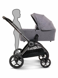 CORE Pushchair and Carrycot Light Grey - Complete Bundle