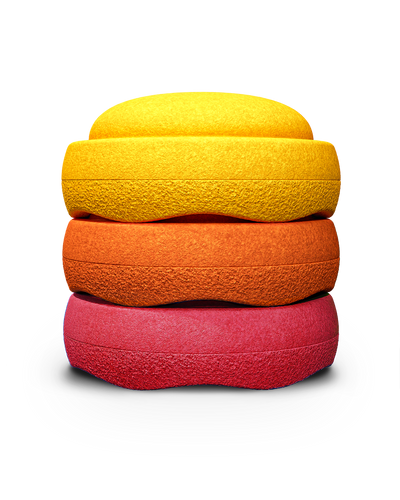 STAPELSTEIN – Original Sensory Play Disc, Warm Classic