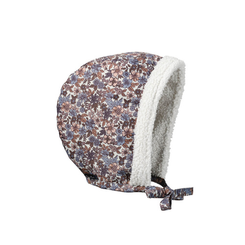 Elodie Details - Winter Bonnet - Blue Garden- 1-2 years