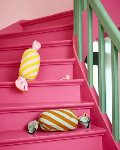 Cushion candy green PIPPI