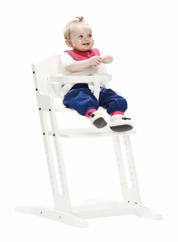 BabyDan - DanChair feeding chair + DanTray tray SET, white