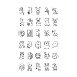 Kidywolf – illuminated drawing tablet KIDYDRAW MINI, pets
