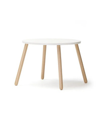 Kid's Concept - Stool and table set -  white
