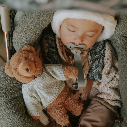 ELODIE DETAILS - silicone pacifier 3m+, Chipmunk Darling
