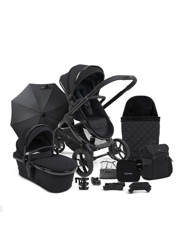 iCandy Peach 7 Pushchair and Carrycot Designer Collection Cerium - Complete Bundle