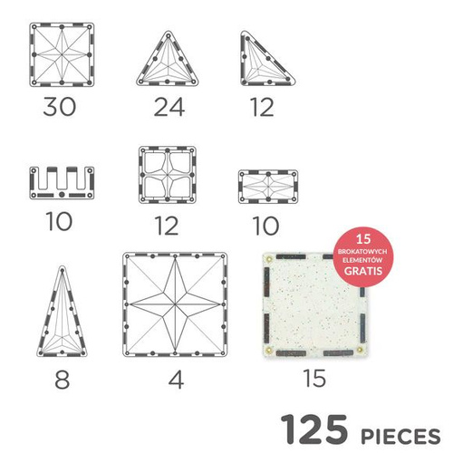 CLEVERCLIXX - Inventive Pack Intense 110 pieces + 15 pieces free