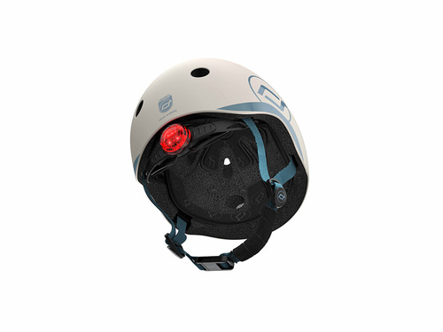SCOOTANDRIDE - XXS-S helmet for children 1-5 years Ash