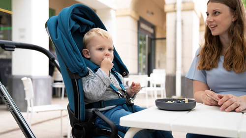 CORE Pushchair and Carrycot Atlantis Blue - Complete Bundle